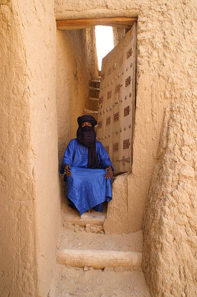 homem touareg - tuareg - fotografias e filmes do acervo