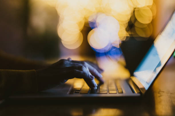 istock Woman typing on laptop at home 1316440425
