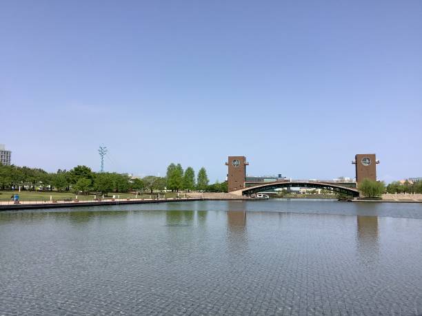 istock Fugan Unga Kansui Park and Tenmon Bridge 1316450327