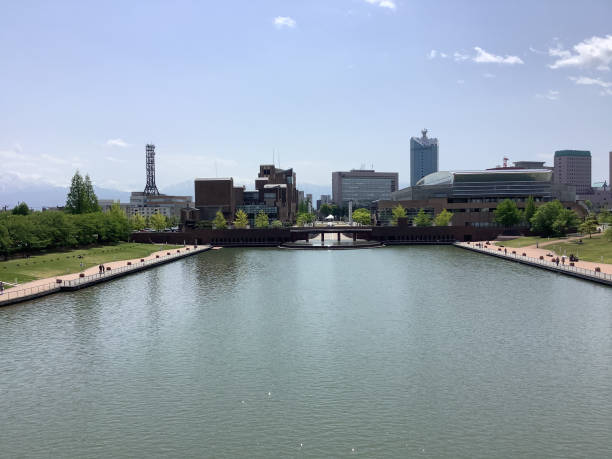 istock Fugan Unga Kansui Park and Tenmon Bridge 1316450366