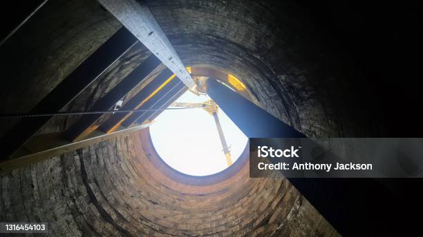Wastewater Treatment Stock Photo - Download Image Now - Confined Space, Sewer, Tunnel
