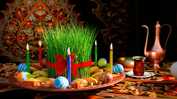 Novruz holiday celebration background 4k baku photos stock pictures, royalty-free photos & images