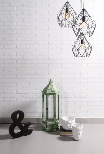 istock Retro wallpaper vintage style empty room decor 1316457119