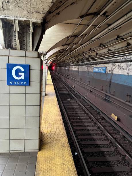 istock Grove Street: Path - Metro Station - NYC and Jersey City 1316458293
