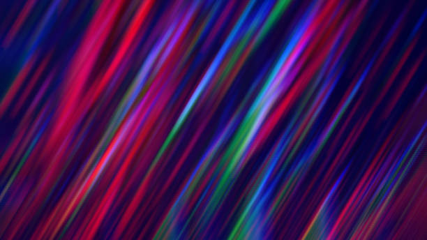 istock Led Light Speed Motion Background Stripe Neon Colorful Abstract Pattern Blurred Prism Spectrum Tilt Lines Bright Technology Futuristic Fluorescent Red Blue Purple Green Shiny Texture Backdrop 16x9 Format Distorted Macro Photography 1316458673
