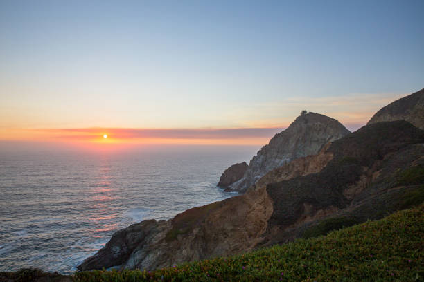 istock Stunning shot of sunset from the coastline 1316477111
