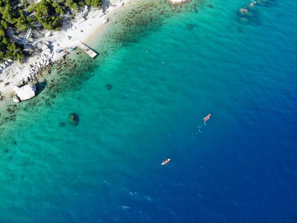 istock Sea kayaking in Dalmatia, Croatia 1316477458