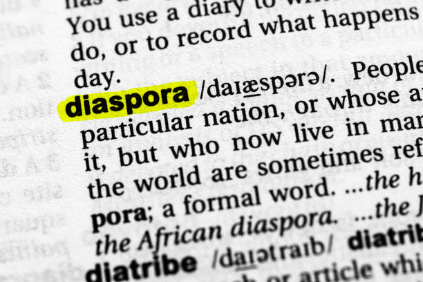 istock Highlighted word diaspora concept and meaning 1316477842