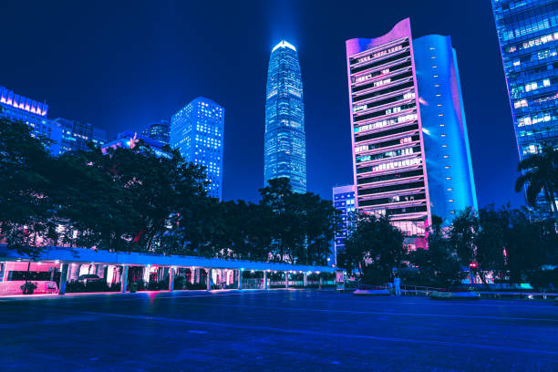 istock Urban commercial financial center 1316480767