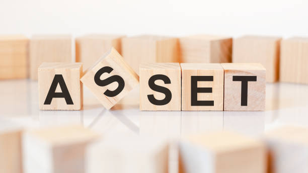istock word ASSETS written on wood block, concept 1316488965