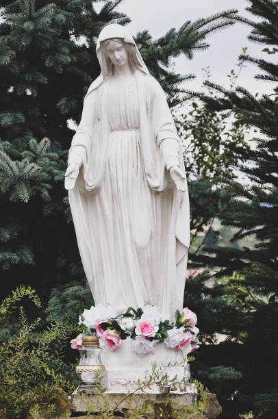 istock Stone statue in the garden 1316492290