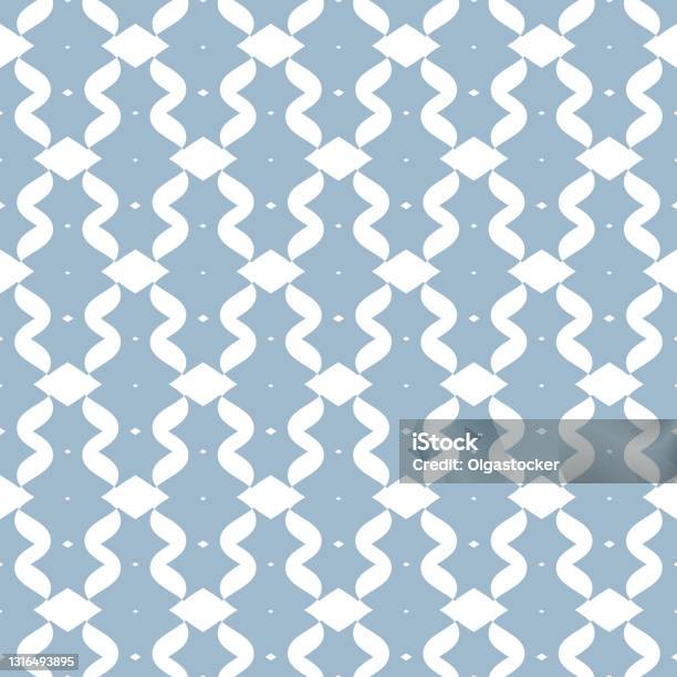 Mesh Pattern Subtle Blue Mesh Seamless Pattern Subtle Vector Geometric Ornament With Curved ...