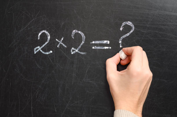 Elementary arithmetic on blackboard