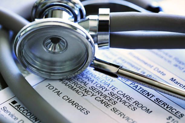 istock Stethoscope And Hospital Invoice 1316512335