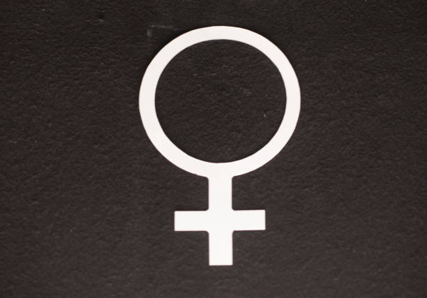symbol for woman and femininity and person with female gender