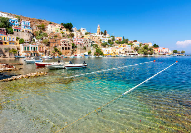 istock Symi town cityscape, Dodecanese islands, Greece 1316514115