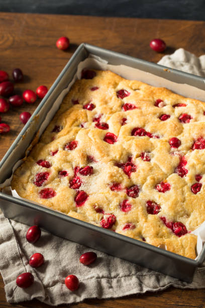 istock Homemade Cranberry Coffee Cake 1316519202