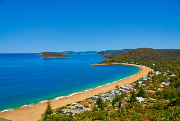 istock Beautiful Australian beach on a clear sunny day. 1316521047