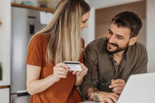 istock Couple in the kitchen love happy 1316521259