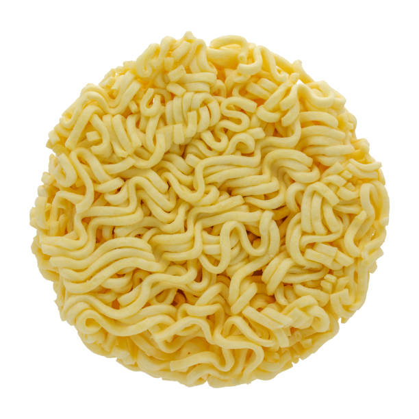 istock Instant noodles isolated on white background with clipping path included. 1316536678