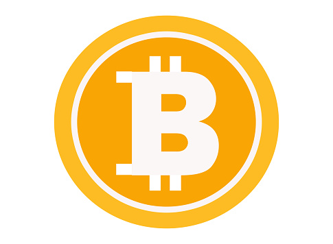 Blockchain Bitcoin Icon Symbol Sign