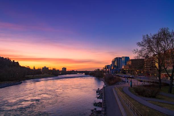 istock Vibrant Sunrise Over A Spring River Valley 1316544519