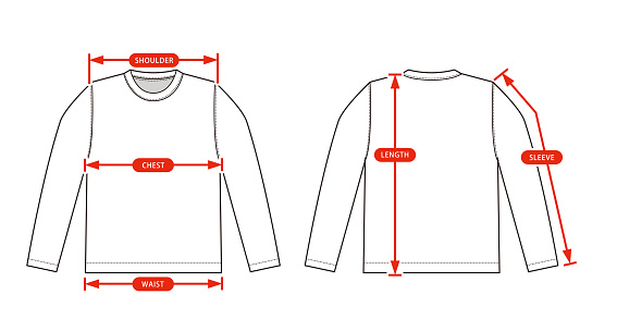 Size En Ropa Clothing Size Chart Vector Illustration Stock Illustration - Download ...