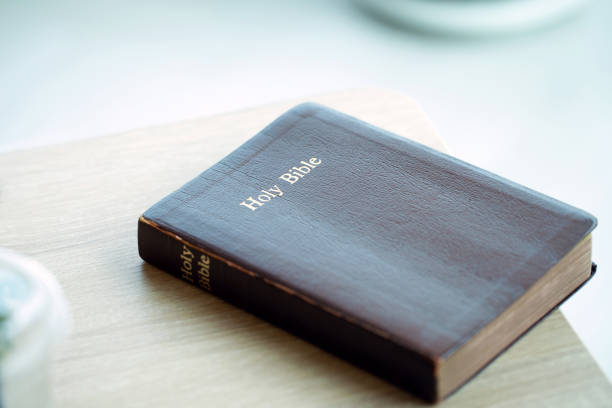 istock Holy Bible book on the table.Bible Study Concept 1316556995