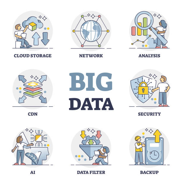 Deep Data Graphics 410+ Deep Database Stock Illustrations, Royalty-Free Vector Graphics ...