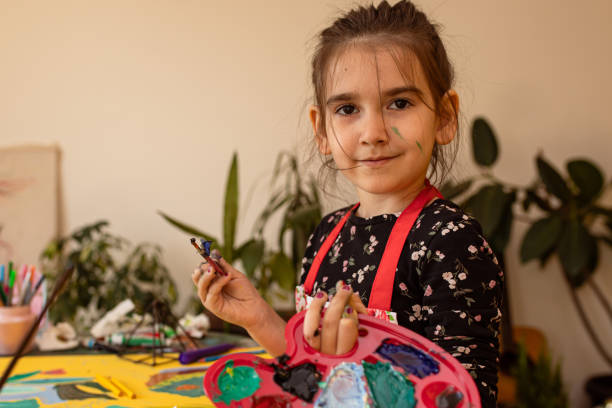 istock Portrait of a small artist 1316570858