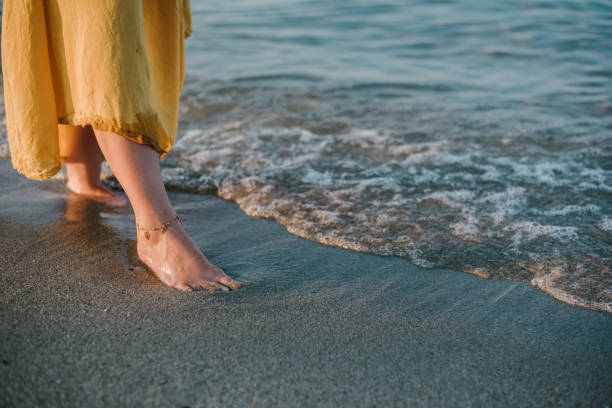 istock Walking in sea water 1316582400
