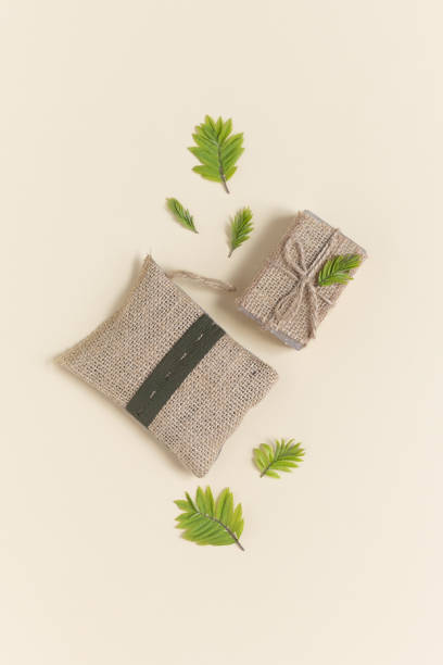 istock Zero waste, eco friendly bathroom accessories and personal care on beige background. Natural organic eco cosmetics 1316585455