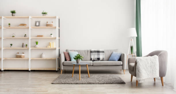 istock Cozy home interior, modern design after renovations 1316589163