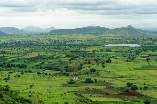 istock Monsoon clouds above agriculture field 1316594862