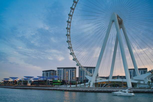 istock Ferris wheel stands on the beach 1316596368