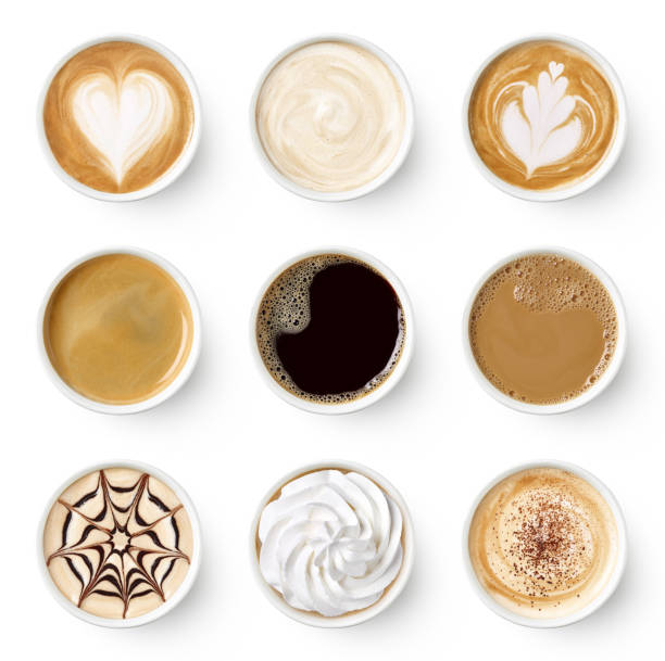 istock Set of different coffee types in take away paper cups 1316597275