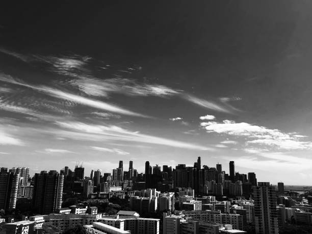 istock Singapore - Circa 2019: Housing Estate 1316598522