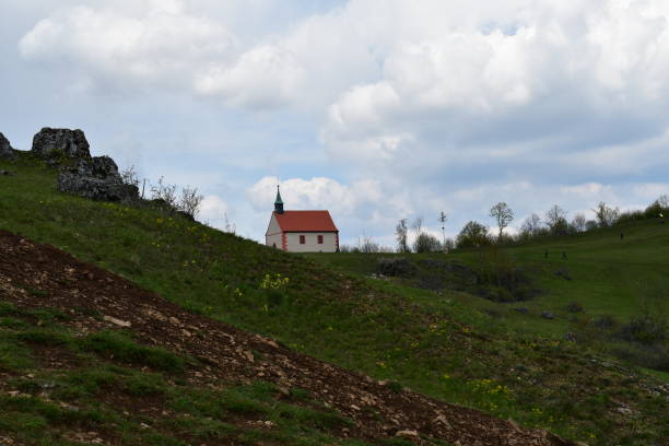 istock Scenic landscape in Franconia 1316609020
