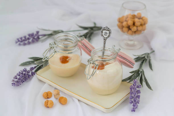 istock Yogurt in glass jar 1316610723