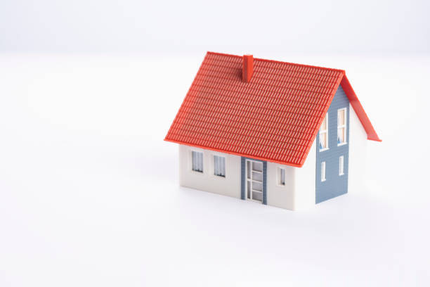 istock A model house on the white background. 1316619188