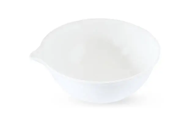 Evaporating dish isolated on white background with clipping path