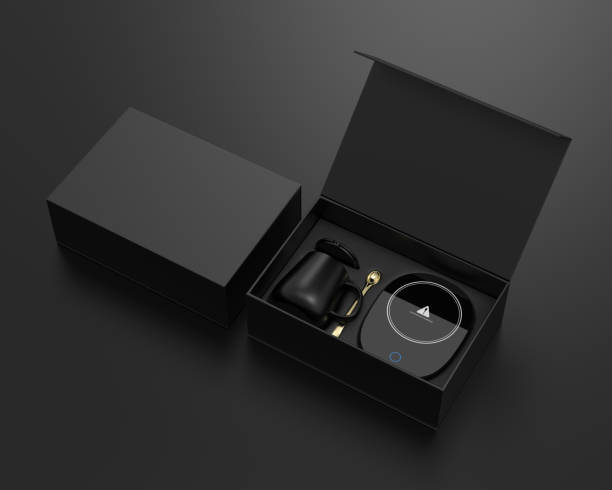 istock Waterproof Beverage Coffee Cup Warmer Heater for Desk Electric Heating Plat, 3d render illustration. 1316632058