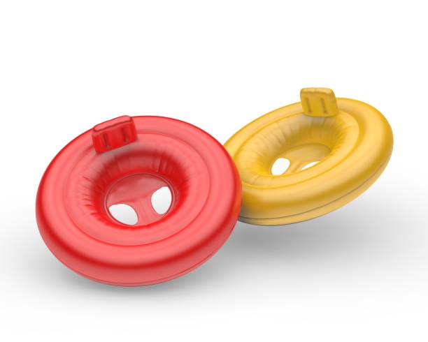 istock Pool trainer inflatable seats for children. 1316636597