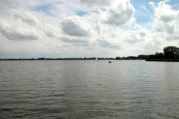 istock Rottemeren lake with lot of small sailingboats 1316637033