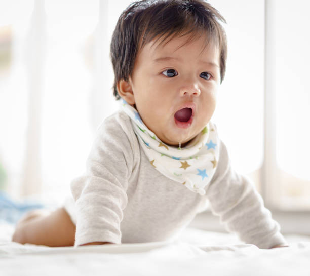 istock Asian Baby playing with at home 1316638521