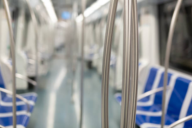 istock Empty subway car during coronavirus pandemic 1316640445