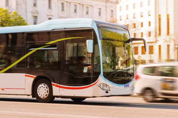 istock City bus in motion 1316650493