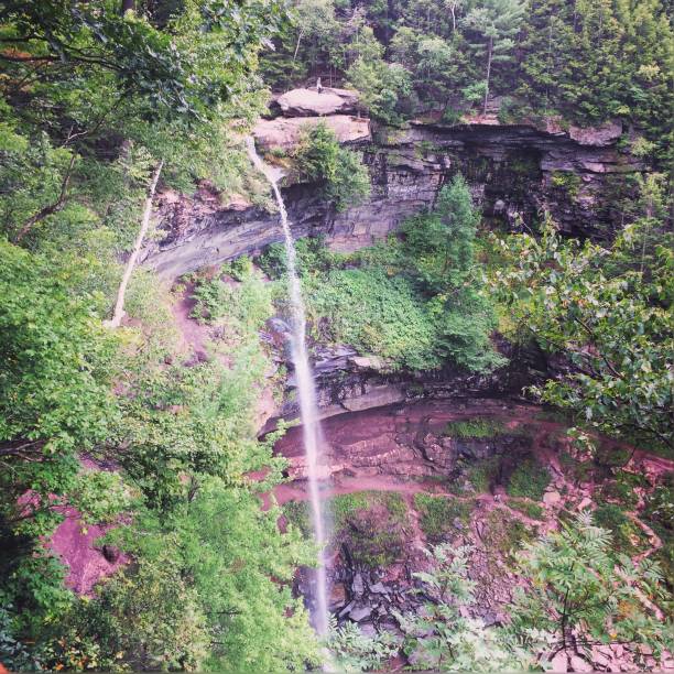Katerskill Falls stock photo