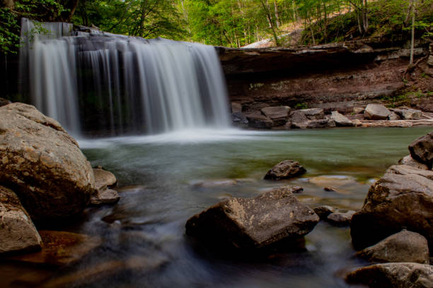 istock Scenic waterfall in West Virginia 1316657142