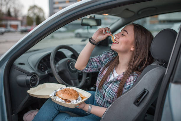 istock Eating French fries on lunch break 1316657870
